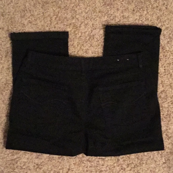NWOT SO Black Capris - Picture 2 of 2